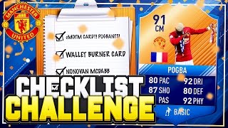 FIFA 17 CHECKLIST CHALLENGE!! ? 91 eMOTM POGBA! ? FIFA 17 SQUAD BUILDER