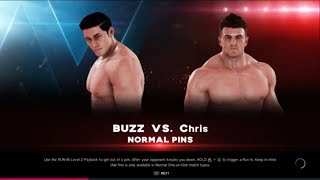 Buzz v Chris?Gut Punching/Shirtless