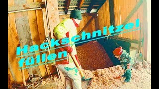 ?Agrarwirtschaft?: !!ABO special!!? ? Hackschnitzel Bunker füllen? ?