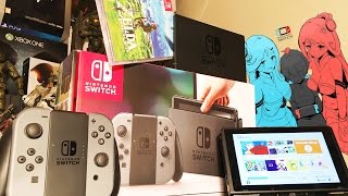 РАСПАКОВКА, НАСТРОЙКА И ПЕРВЫЙ ЗАПУСК NINTENDO SWITCH