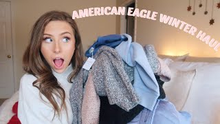 AMERICAN EAGLE WINTER TRY ON HAUL | 2020