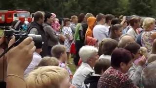 Танцы на празднике.  ВИДЕО 1. Кувшиново - 2016