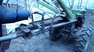 Адаптер для мотоблока с фрезой и картофелекопалкой ( размеры).