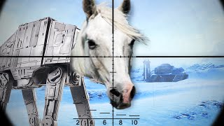 KILL THE UGLY HORSE!! (Star Wars: Battlefront)