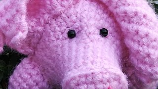 МК. Игрушка.Символ 2019 года.Парочка милых вязаных поросят :-)