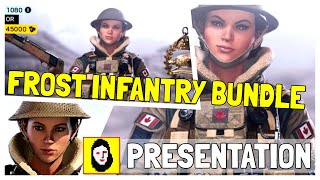 *New* FROST INFANTRY BUNDLE - PRESENTATION & UNBOXING - Rainbow Six Siege NEWS - Canadian JTF-2