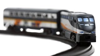 MST Megapolis Speed Train Black Passenger Train
