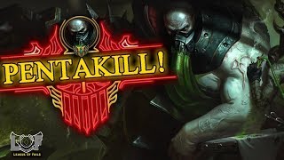 URGOT REWORK 1v5 PENTAKILL G+ Epickie Momenty League of Legends