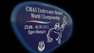 26th Aug - Day 4 Court 2 - 18th CMAS UWH World Championships 2013 - Eger