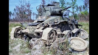 Через 68 лет танк извлекли из болота. В баках плескалось горючее, а в башне нашли трофейный  шоколад