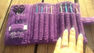 Crochet hook case