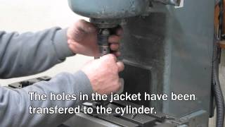 Building the Essex Hot Air Engine Part 13  Water jacket