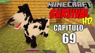 Minecraft: Survival HD Capitulo 69, El caballo-vaca.