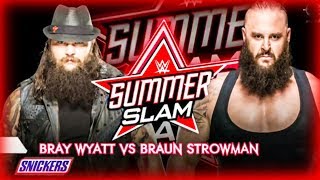 WWE 2K19 : SummerSlam 2019 Braun Strowman Vs Bray Wyatt Match | WWE 2k19 Gameplay 60fps 1080p HD