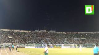 Los hinchas de Oriente festejaron en el Tahuichi