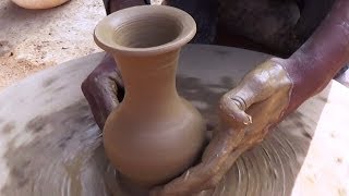 How To Make A Clay Pot / Pottery Making Tutorial