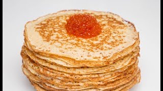 Секрет нежных блинов на молоке / мастер-класс от шеф-повара / Илья Лазерсон / Обед безбрачия