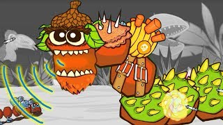 #4 Кто напал на БОЕВЫХ ГУСЕНИЦ? Веселый веселый летсплей мультяшная топ игра на телефон от #ФГТВ