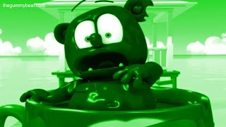 Gummibär Colors GREEN Choco Choco Hungarian Gummy Bear Song