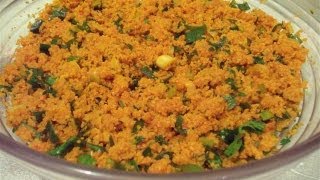 Bulgur Salat-Vegan-Türkische Rezepte-Kisir