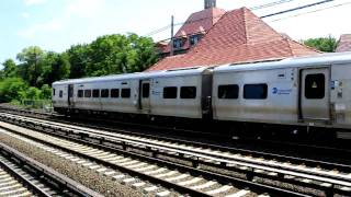 MTA LIRR Bombardier M7 #7588 Huntington Train 652 departing Forest Hills