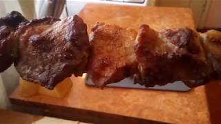 Очень вкусный шашлык с горчицей, просто - быстро !
