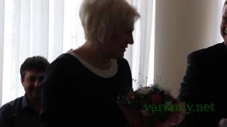 Ірину Сех вітають з днем блондинки