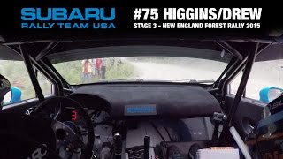 Onboard: Higgins/Drew at New England Forest Rally 2015