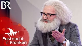Oliver Tissot als Karl Marx | Fastnacht in Franken 2018 | Veitshöchheim
