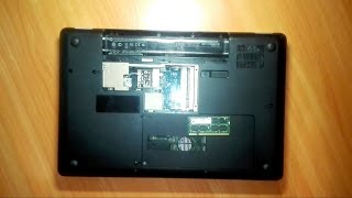 Как снять, поменять оперативную память (DDR) на ноутбуке Compaq Presario CQ56