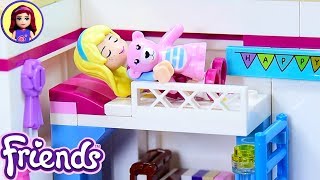Lego Friends Little Stephanie's Toddler Bedroom - Custom Girl's Room Renovation DIY Craft
