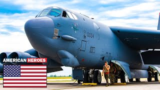 Russian Surprised • ????????US B-52 Stratofortress Scramble TakeOff U.S. Air Force