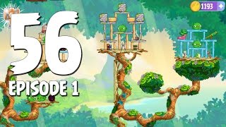 Angry Birds Stella Level 56 Walkthrough | Branch Out | Episode 1