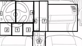 Citroen C4  2008 11 Diagnostic Obd Port Connector Socket Location Obd2 Dlc Data Link 292