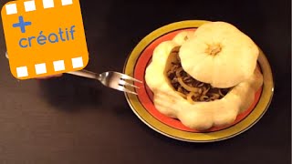 Préparer rapidement un pâtisson