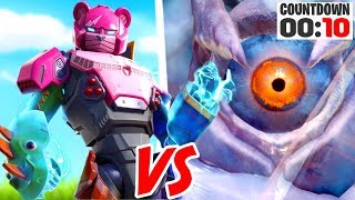 Fortnite Live Event Mecha Robot VS Giant Monster! (Fortnite Season 9 Event Reaction)
