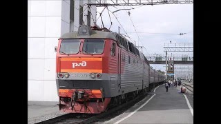 Поездка на электровозе ЧС7