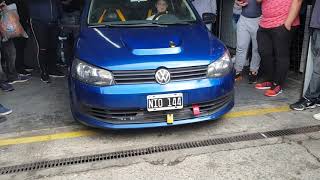 Track day 2018/ Martin Gallego acelerando el golcito