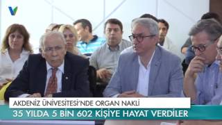 Akdeniz Üniversitesi'nde Organ Nakli