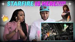 Injustice 2: Introducing Starfire! (Starfire Gameplay + Special) REACTION!!!!