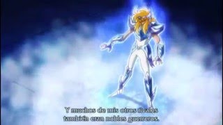 ENSEÑANZA HYOGA CISNE 1 SAINT SEIYA OMEGA CABALLEROS DEL ZODIACO