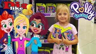 Распаковка Polly Pocket/Кукла Барби настоящая/Игрушки для девочек