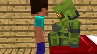 Achievement Hunter Minecraft Animation: 1 dick per day