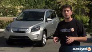 2012 Toyota RAV4 Electric Vehicle Test Drive & EV Car Video Review