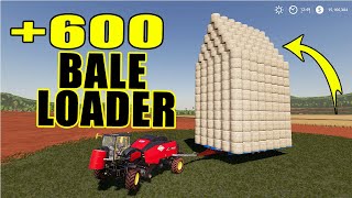 Farming Simulator 19: Amazing Auto Loader Trailer!!! +600 Bales Capacity!!!
