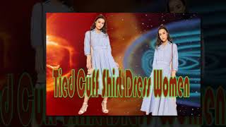 Tied Cuff Shirt Dress girls Dream