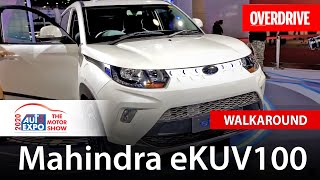 Mahindra eKUV100 walkaround review | Auto Expo 2020 | OVERDRIVE