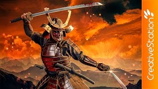 Bushido - 3D Speed art (#Poser, #ZBrush, #Photoshop) | CreativeStation