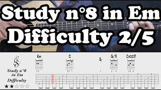 Study 8 in Em for guitar - Guillaume SIMON
