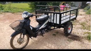 Tự Chế (Xe Ba Bánh )Nhỏ Gọn Chở Hàng giá 5tr